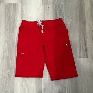 Figs Red Women's Scrub Pants